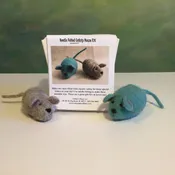 Kit: Needle Felted Catnip Mice — Welcome to Esther's Place