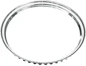 15" Smooth Trim Ring Each Steel Wheel Skinny Beauty rings Stainless Steel GM