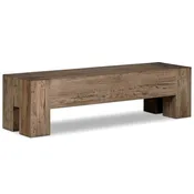 Abaso Bench, Rustic Oak by Four Hands