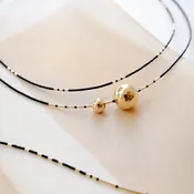 Abacus Row / Necklace / Carme