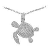 Beachside Brilliance Sea Turtle Necklace