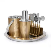 Aztec Gold 9 Piece Bar Tool Set