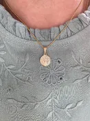 18k Gold Filled Saint Benedict Pendant Necklace