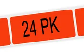 24 Pack Labels
