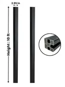 10 Ft In-Ground Fence Post