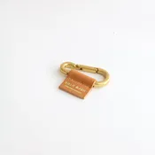 Leather Wrapped Carabiner
