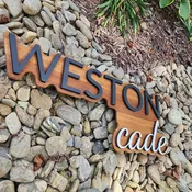 Baby name sign — Taylormadewoodworks