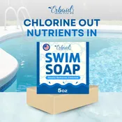 Swimmers Shampoo – Chlorine Removal Body Wash – Natural Face &amp; Body Soap Bar – Removes Chlorine, Salt, Bromine, Hard Water &amp; Sunscreen – Gentle Moisturizing After Swim Care – Made in USA for All Ages