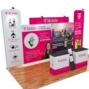 10×20 ft Trade Show Booth Super Tower- T Mobile
