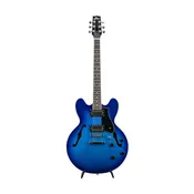 Ascent+ Collection H-535 Electric Guitar, Royal Blue Burst