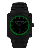 747 (Black/Green) Watch