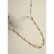 18K Stainless Steel Tarnish Free Cross Necklace