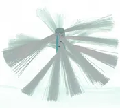 AGR632-12 - 12" Soft Button-Lock Brush