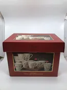 12 DAYS OF CHRISTMAS HOLIDAY MUGS - LENOX  - IN BOX.
