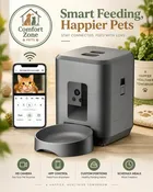 2L Smart Automatic Pet Feeder – WiFi & Video Options