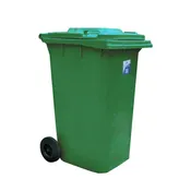 240 Litre Wheelie Bin Dark Green W595 x D745 x H1000mm