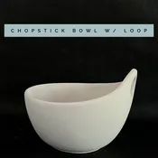 Chopstick Bowl w/ Loop B26 — Painted Plate