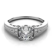 0.40 ctw. WHITE GOLD ENGAGEMENT RING