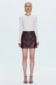 Abi High Rise Mini Skirt
