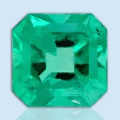 10.17ctw Princess Cut Emerald