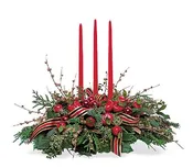 Candle Trio Centerpiece