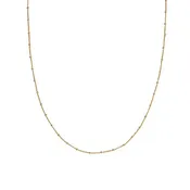 18K Gold Dotted Chain Choker