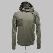 DUNE HOODED JERSEY OLIVE