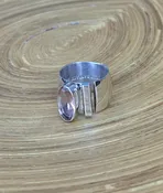 R16 Morganite Ring — Lilly Barrack  Seasoned artist, Lilly Barrack, has been designing hand-made sterling silver gemstone jewelry for more than three decades. The Lilly Barrack’s three store locations (two in Albuquerque, NM, and one in Scottsdale, AZ.) carry exclusive gift items and designs from upwards of 60 unique artists.