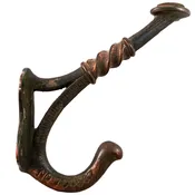 Antique Copper Flash Double Hook