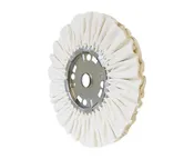 12" x 5" Untreated Airway Buffing Wheel 16ply - With Centerplate