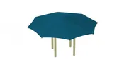 Modular Octagon Shade Roof