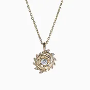 Fern Rose Pendant