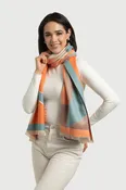 Abstract Tile Reversible Scarf