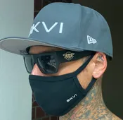 SKVI Black-White Face Mask