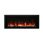 Amantii 40" Panorama Indoor / Outdoor Electric Fireplace - BI-40-SLIM-OD