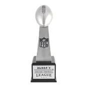 12 Year Fantasy Football Replica Trophy with Black Base
