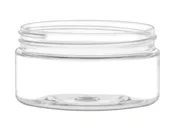 12 oz Clear PET Straight Sided Jar 89-400