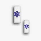 Emergency Medical Services Single Bar Rank Insignia - Pair