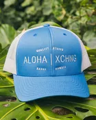 Corpo Structured Trucker Hat - Sky Blue