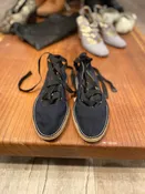 Dries Van Noten Navy Espadrilles, 38