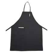 2 Pocket Black Fixed Bib Apron