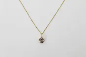 0.25Ct Lab Grown Diamond Bezel Pendant