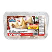 Alsafa Beef Samosa Tray (Hand Made Value Pack 40pcs (6×2.6lbs)