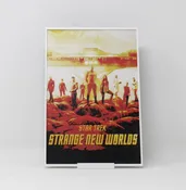 Star Trek Strange New Worlds 2022 Series Poster Hueforge 3D Print Fan Art