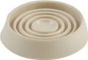 1-1/2 Rd Almd Rbr Castercup , 9165 (Pack of 6)