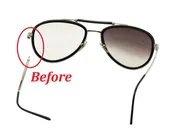 Cartier Eyeglass Hinge Rebuild – Left