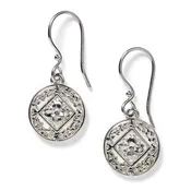 Dogwood Earrings Diamond-Cut