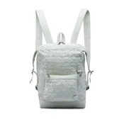 Bottega Veneta Canvas Intrecciato Webbing Backpack