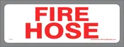 F175Q 2.375 x 7 Fire Hose Decal