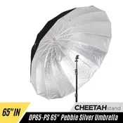 65" Pebble Silver Deep Umbrella
